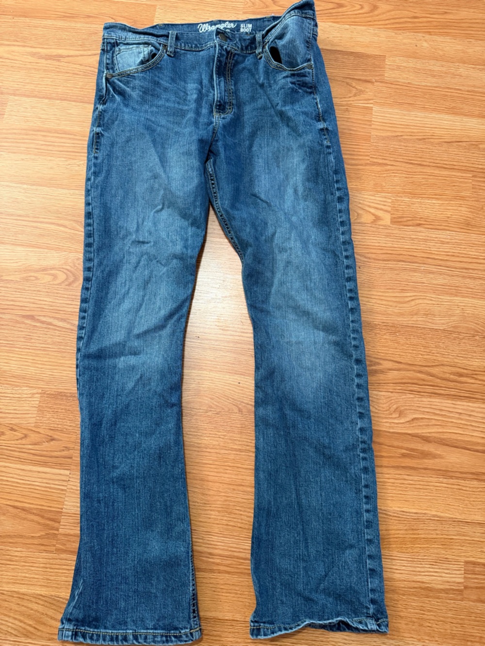 Wrangler Retro Slim Bootcut Jeans Size